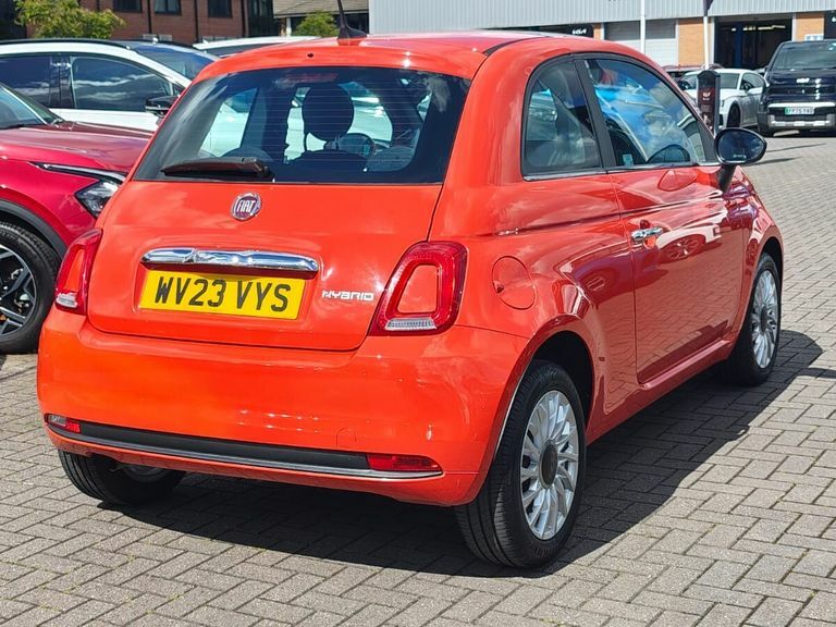 Fiat 500 1.0 Mild Hybrid WV23VYS Orange #5