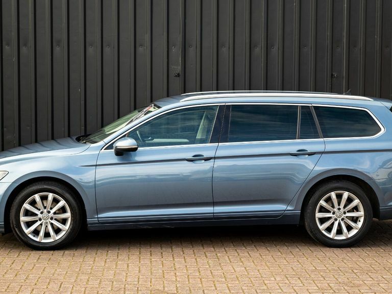 Volkswagen Passat 1.6 Tdi Se Business Blue #6
