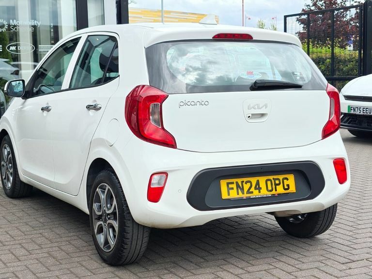Kia Picanto 1.0 3 4 Seats White #6