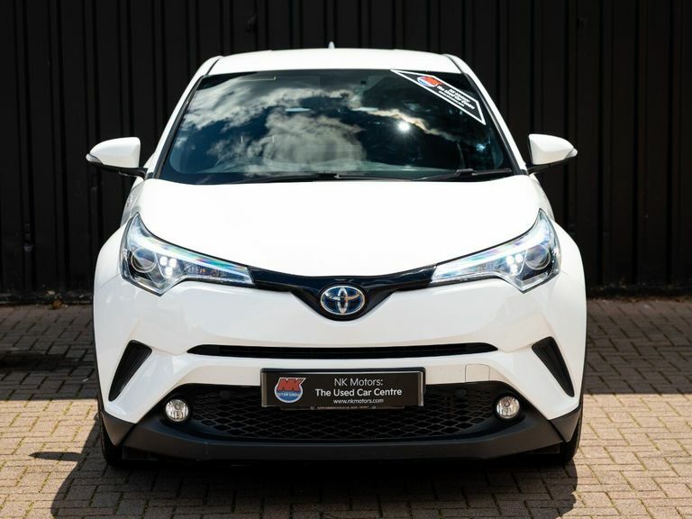 Toyota C-Hr 1.8 Hybrid Icon Cvt White #4