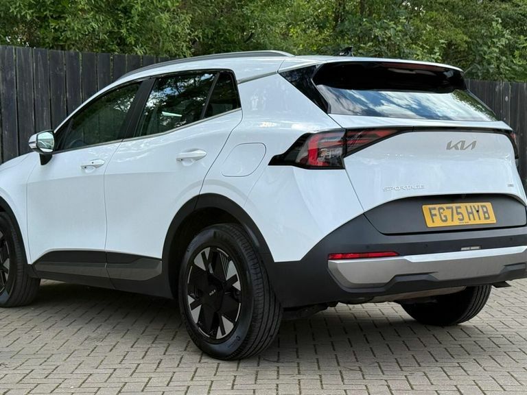 Kia Sportage 1.6T Gdi Hev Pure White #6