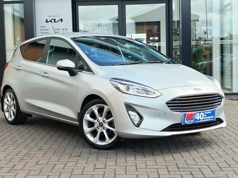 Ford Fiesta 1.0 Ecoboost Hybrid Mhev 155 Titanium X Silver #2