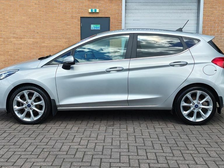 Ford Fiesta 1.0 Ecoboost Hybrid Mhev 155 Titanium X Silver #5