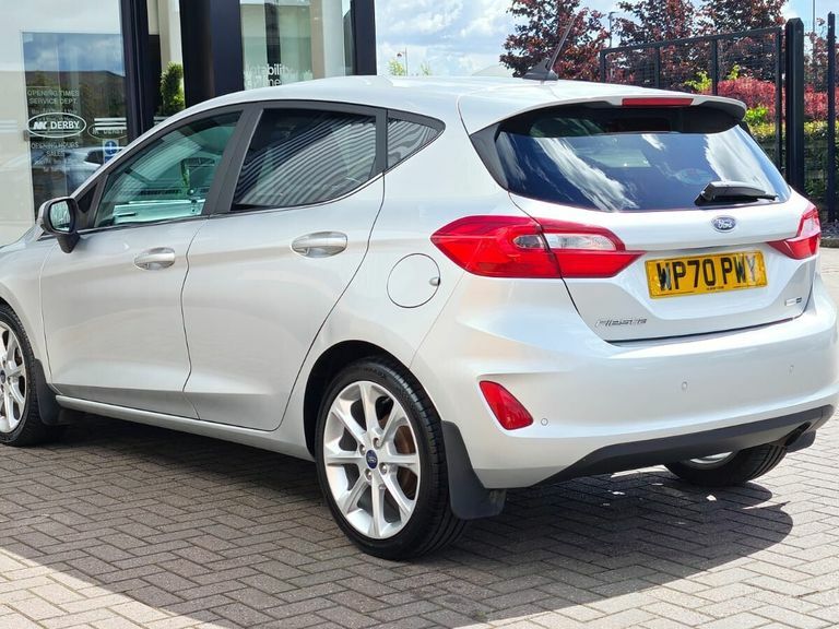 Ford Fiesta 1.0 Ecoboost Hybrid Mhev 155 Titanium X Silver #6