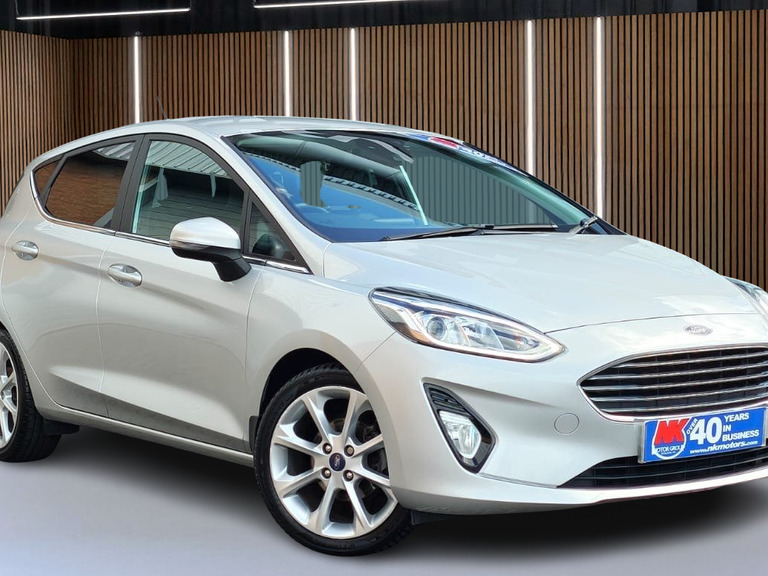 Ford Fiesta 1.0 Ecoboost Hybrid Mhev 155 Titanium X Silver