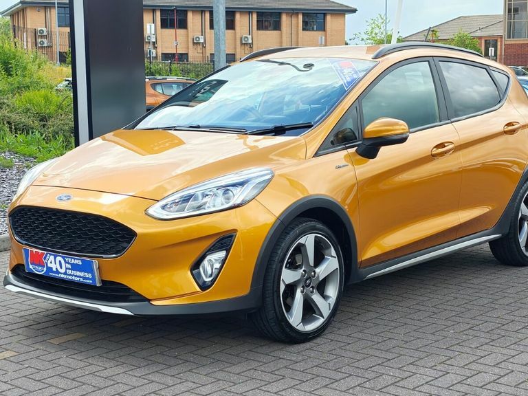 Ford Fiesta 1.0 Ecoboost 95 Active Edition AF20WSO Yellow #4