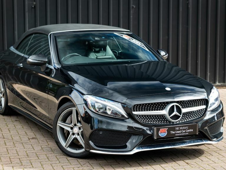 Mercedes-Benz C Class C250d Amg Line Black #2