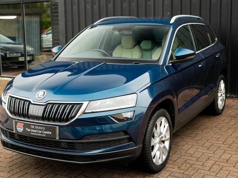 Skoda Karoq 1.5 Tsi Se L Dsg Blue #5