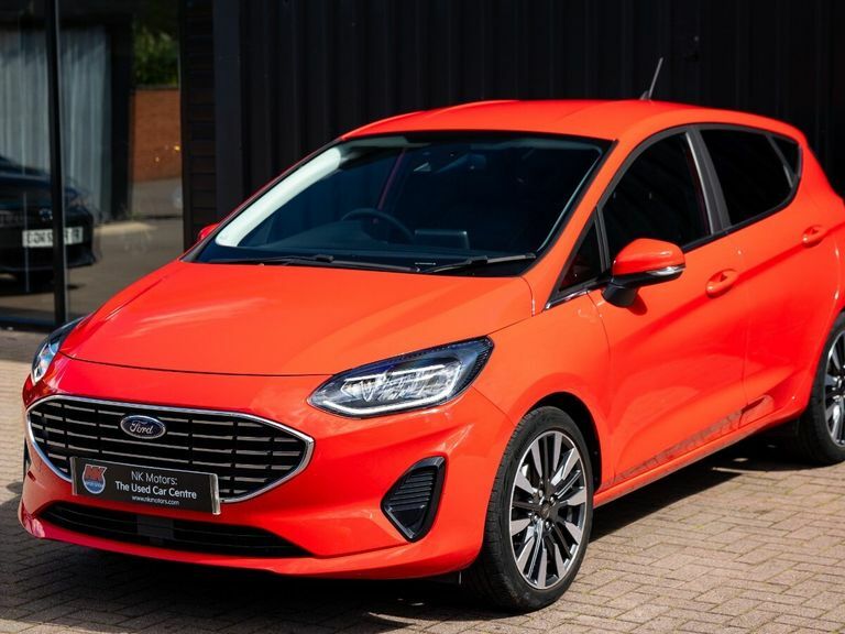 Ford Fiesta 1.0 Ecoboost Hybrid Mhev 125 Titanium X Red #5