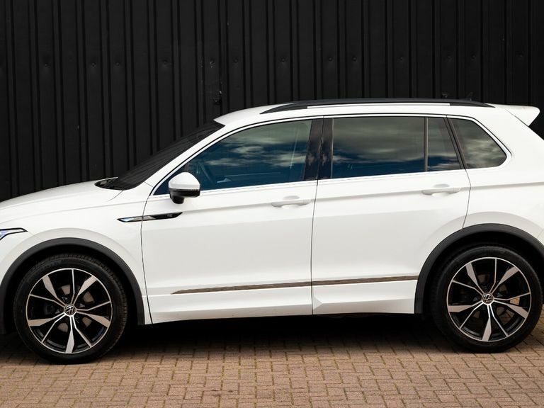 Volkswagen Tiguan 2.0 Tdi R-line Dsg CVZ7237 White #6