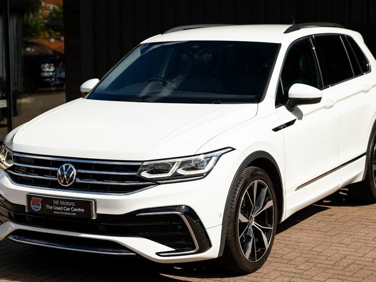 Volkswagen Tiguan 2.0 Tdi R-line Dsg CVZ7237 White #5