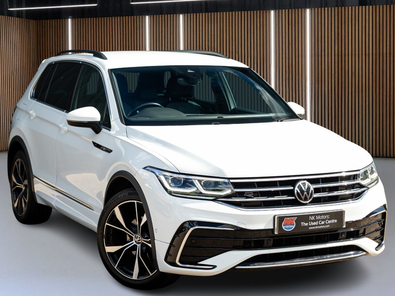 Volkswagen Tiguan 2.0 Tdi R-line Dsg CVZ7237 White
