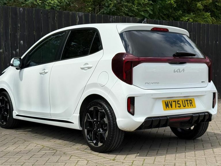 Kia Picanto 1.0 Gt-line S White #6