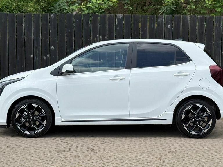 Kia Picanto 1.0 Gt-line S White #5