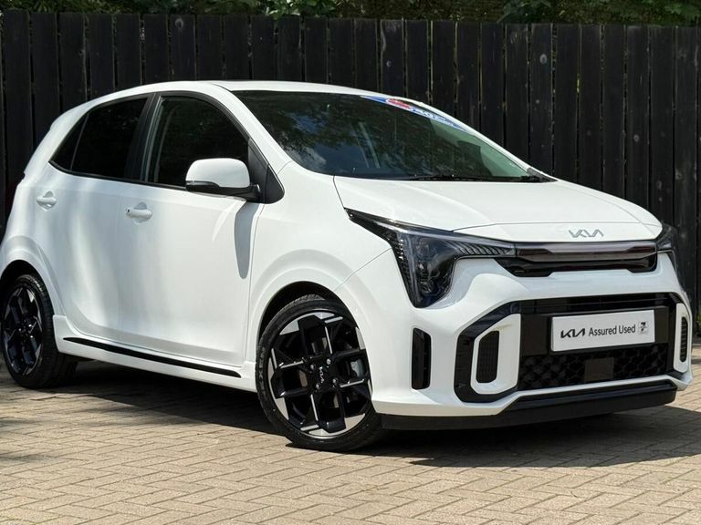 Kia Picanto 1.0 Gt-line S White #2