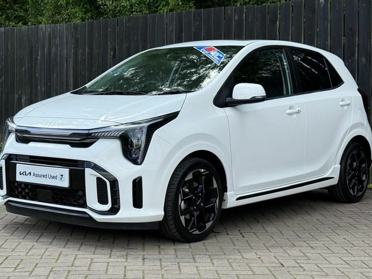 Kia Picanto 1.0 Gt-line S White #4