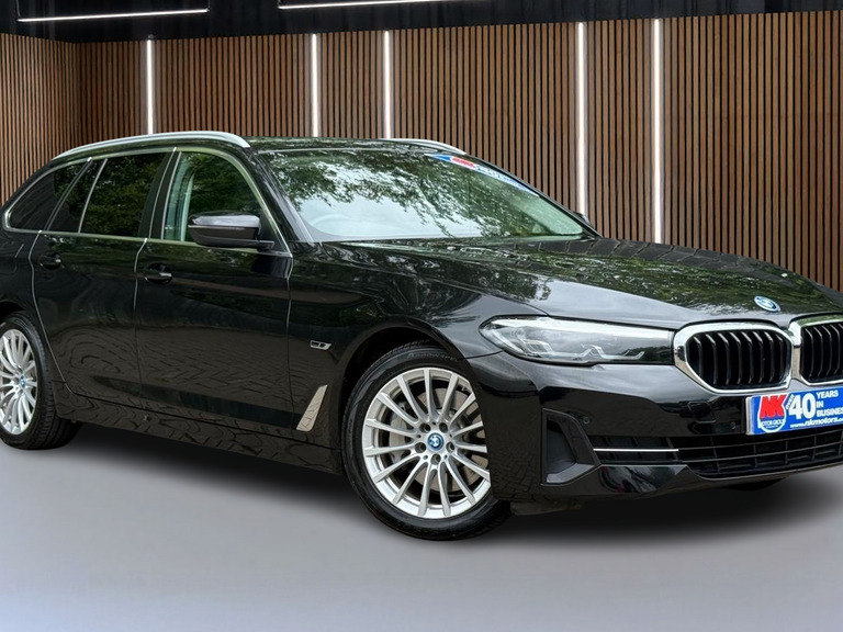 BMW 5 Series 530E Se Black