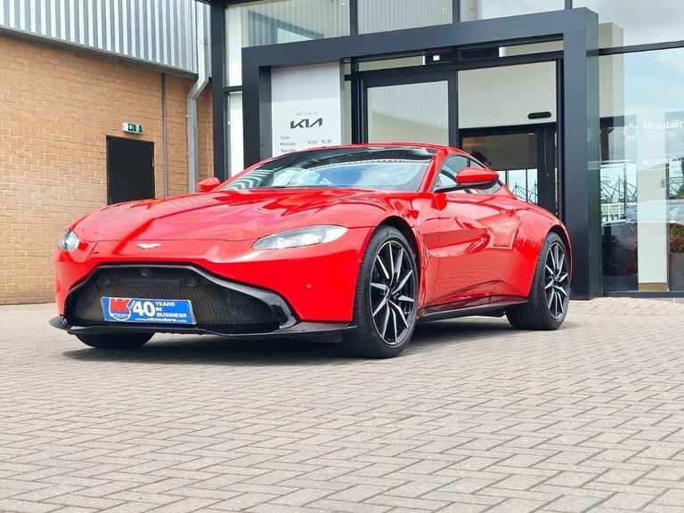Aston Martin Vantage Zf 8 Speed Red #3