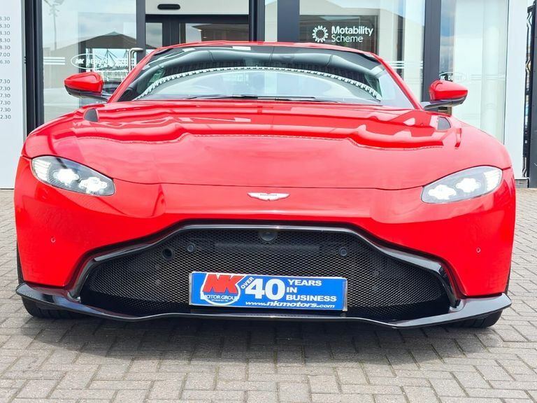 Aston Martin Vantage Zf 8 Speed Red #4