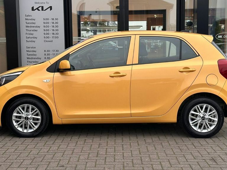 Kia Picanto 1.0 2 4 Seats Yellow #4