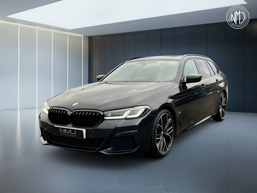 BMW 5 Series 2023 2.0 520D Mht M Sport Touring Hybri YL23KXP Black #3