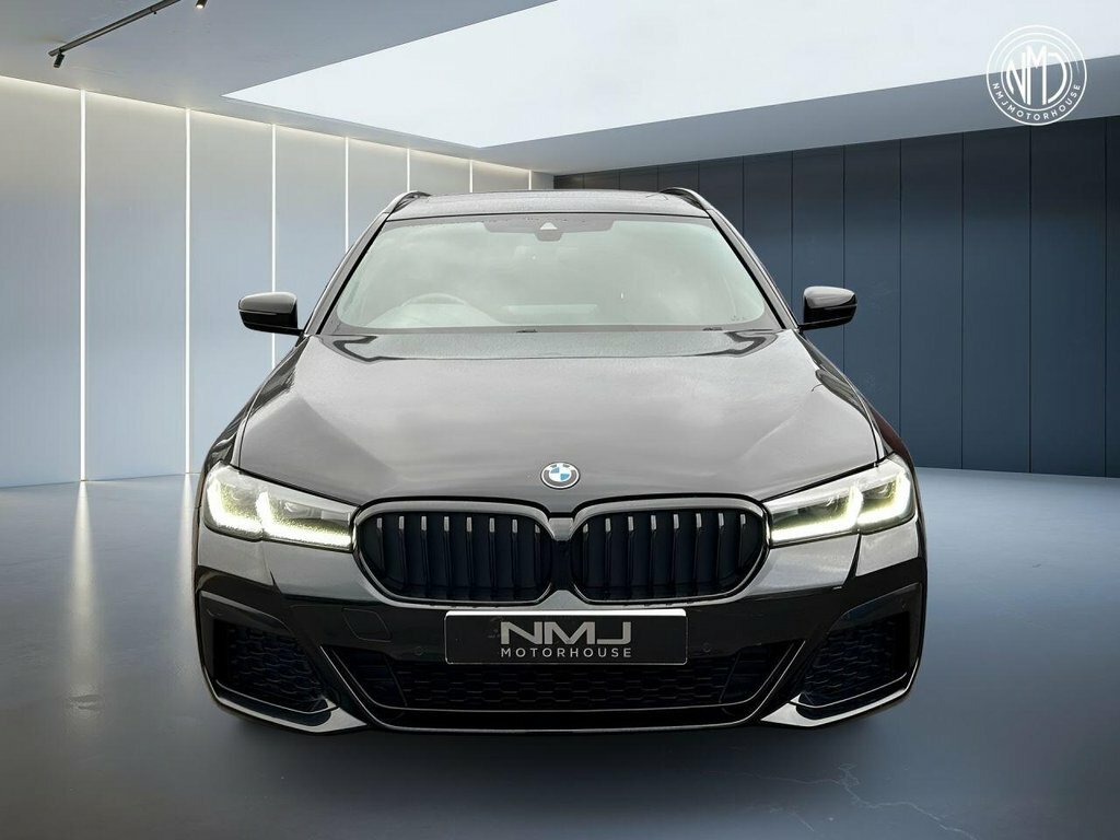 BMW 5 Series 2023 2.0 520D Mht M Sport Touring Hybri YL23KXP Black #2