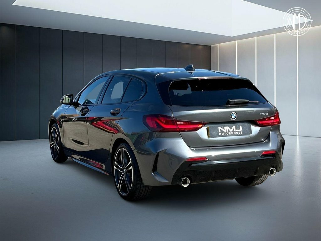 BMW 1 Series 2019 2.0 118D M Sport Hatchback Grey #4