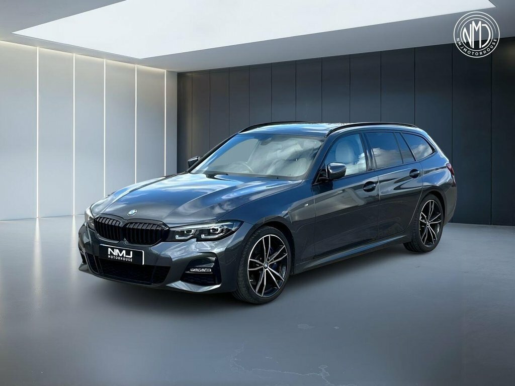 BMW 3 Series 2021 2.0 330I M Sport Touring Euro MH21OMZ Grey #3