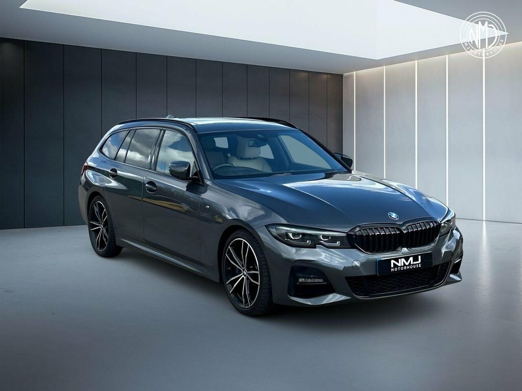BMW 3 Series 2021 2.0 330I M Sport Touring Euro MH21OMZ Grey