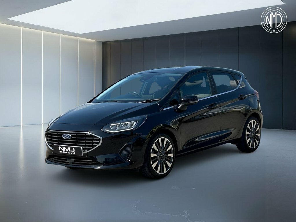 Ford Fiesta 2022 1.0T Ecoboost Mhev Titanium Vignale Hatchback KT22KNE Black #3