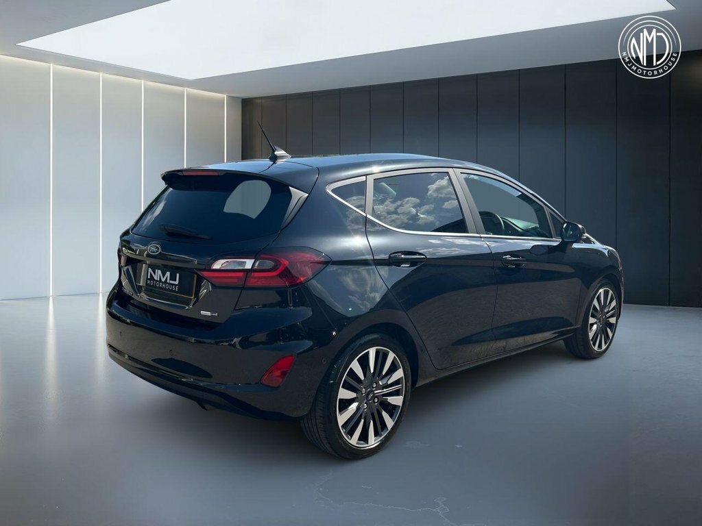 Ford Fiesta 2022 1.0T Ecoboost Mhev Titanium Vignale Hatchback KT22KNE Black #5