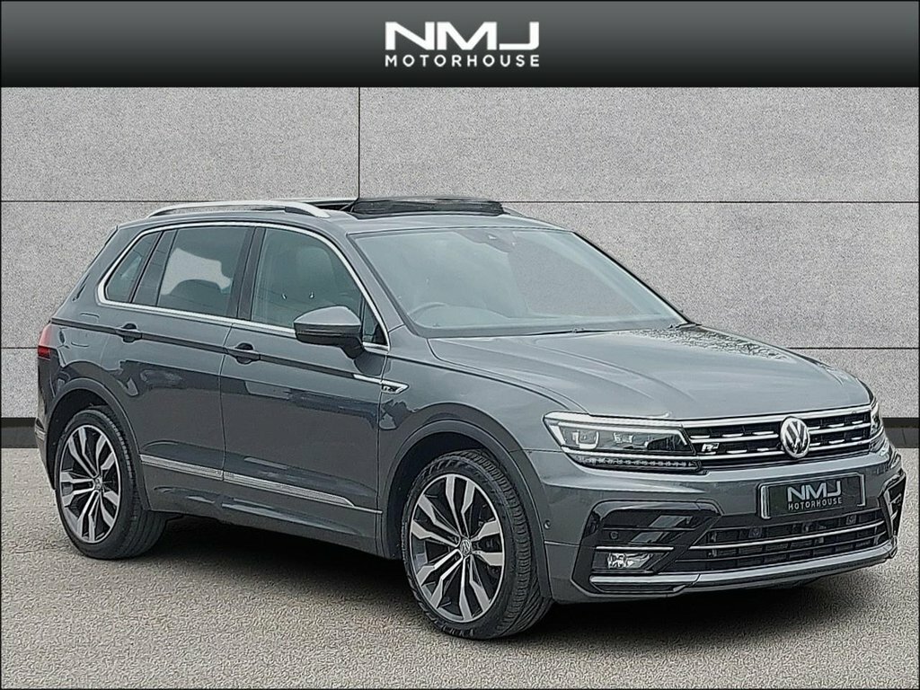 Volkswagen Tiguan 2020 2.0 Tdi R-line Tech Dsg 4Motion Euro 6 Ss Grey