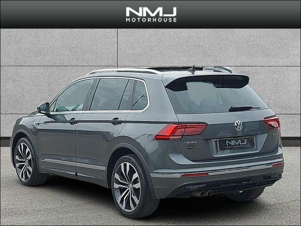 Volkswagen Tiguan 2020 2.0 Tdi R-line Tech Dsg 4Motion Euro 6 Ss FE20UTM Grey #4