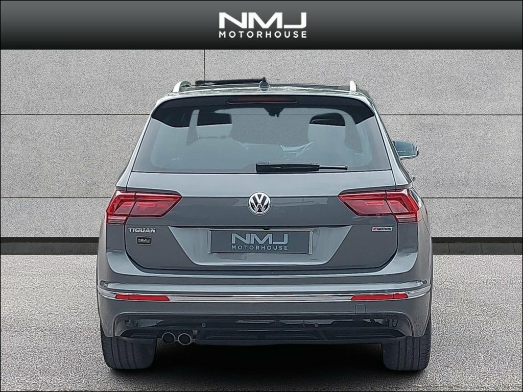 Volkswagen Tiguan 2020 2.0 Tdi R-line Tech Dsg 4Motion Euro 6 Ss FE20UTM Grey #6