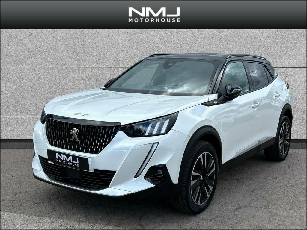 Peugeot 2008 2022 1.2 Puretech Gt Premium Eat Euro 6 Ss CV72UPW White #3