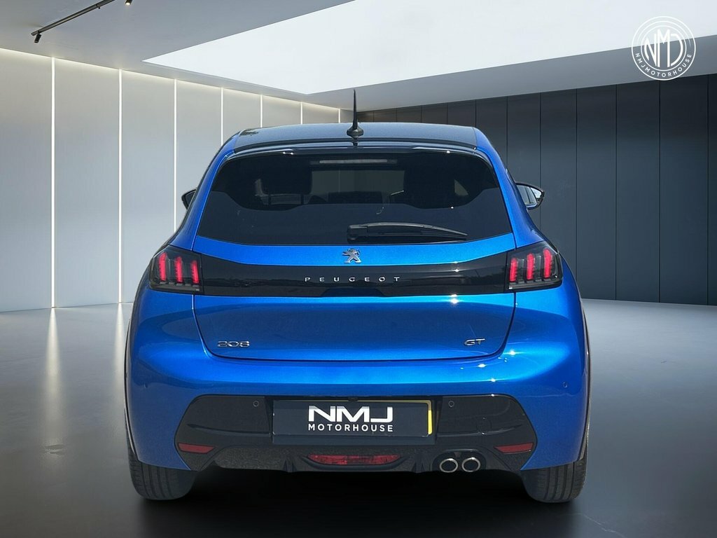 Peugeot 208 2022 1.2 Puretech Gt Premium Eat Euro 6 Ss Blue #6
