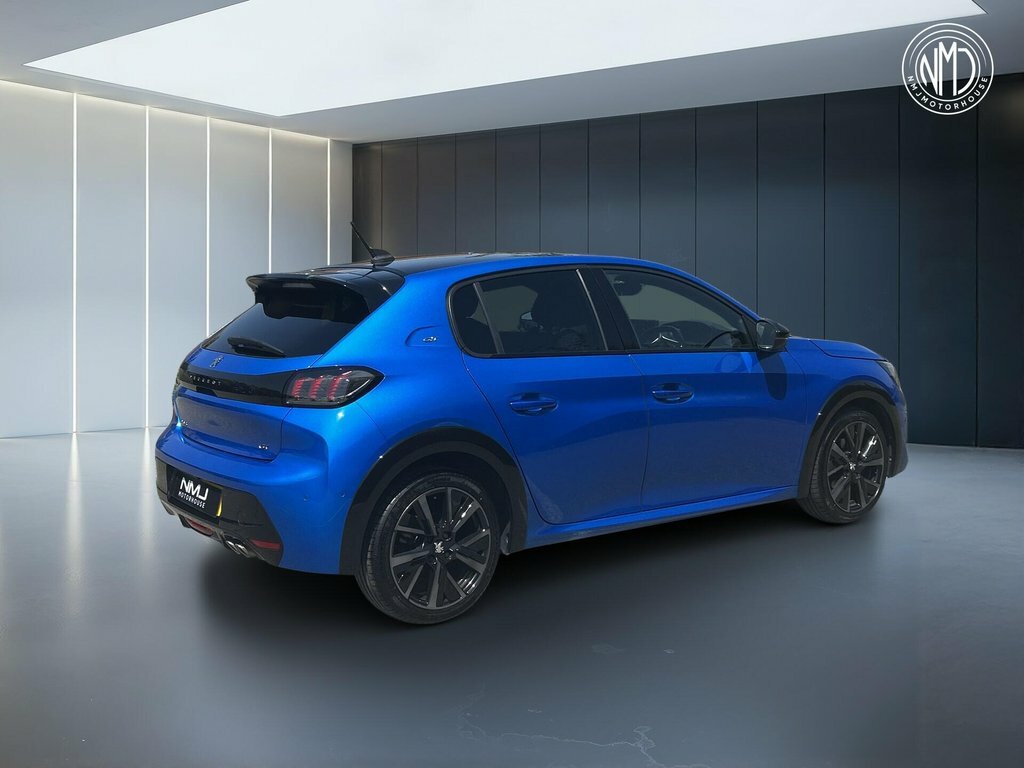 Peugeot 208 2022 1.2 Puretech Gt Premium Eat Euro 6 Ss Blue #5