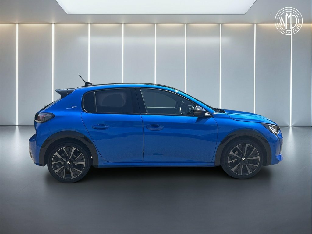 Peugeot 208 2022 1.2 Puretech Gt Premium Eat Euro 6 Ss Blue #4