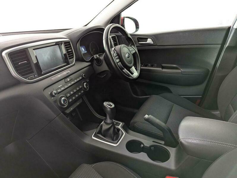Kia Sportage 1.6 Gdi 2 Euro GJ69YTU Red #4
