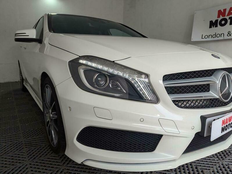 Mercedes-Benz A Class 1.6 A200 Amg Sport White #5