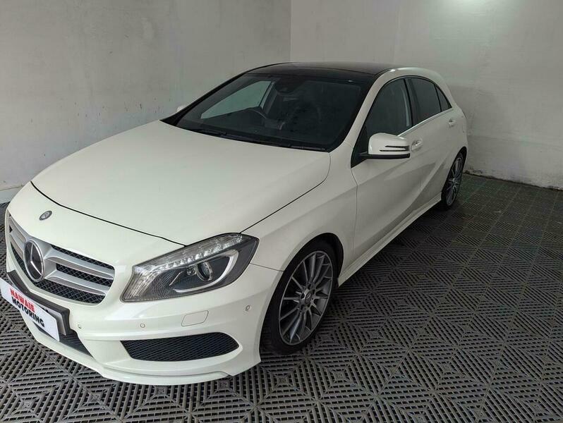Mercedes-Benz A Class 1.6 A200 Amg Sport White #3