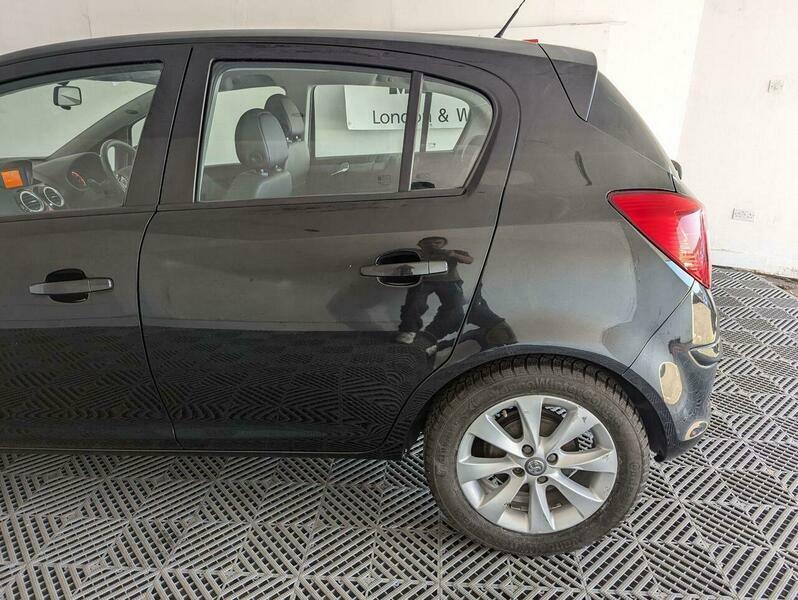 Vauxhall Corsa 1.2 16V Excite Euro 5 Ac Black #8