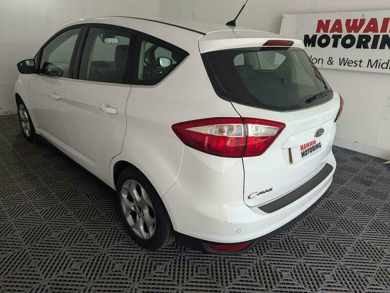 Ford C-Max 1.6 Tdci Zetec Euro White #4
