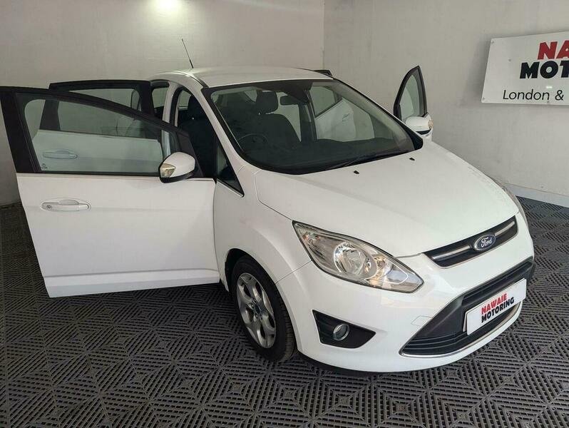 Ford C-Max 1.6 Tdci Zetec Euro White #5