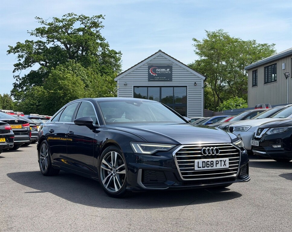Audi A6 Saloon 2.0 Tdi 40 S Line S Tronic Euro 6 Ss Blue
