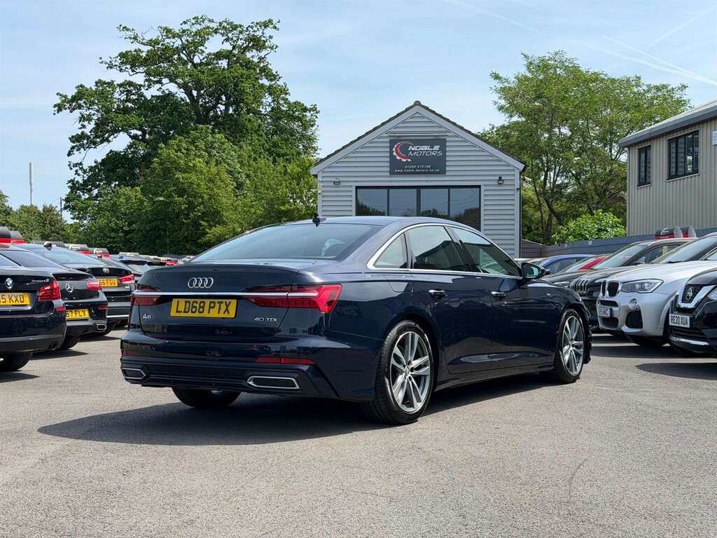 Audi A6 Saloon 2.0 Tdi 40 S Line S Tronic Euro 6 Ss LD68PTX Blue #3