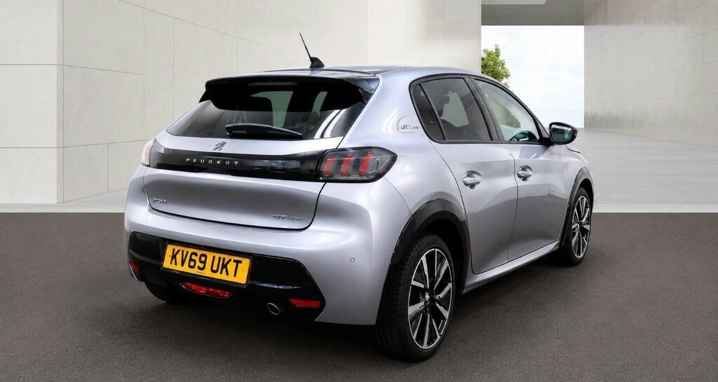 Peugeot 208 1.2 Puretech Gt Line Euro 6 Ss KV69UKT Grey #4