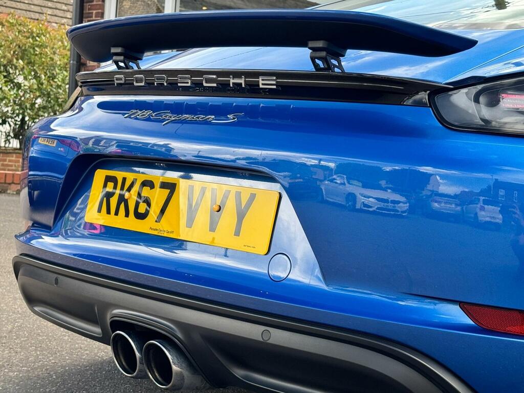 Porsche 718 Cayman 2.5T S Pdk Euro 6 Ss Blue #5