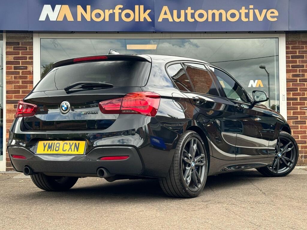 BMW 1 Series 3.0 M140i Shadow Edition Euro 6 Ss YM18CXN Blue #2