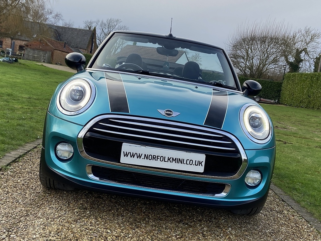Mini Convertible Cooper Blue #6